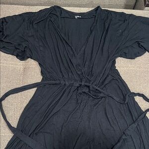 LOFT Black Casual Dress